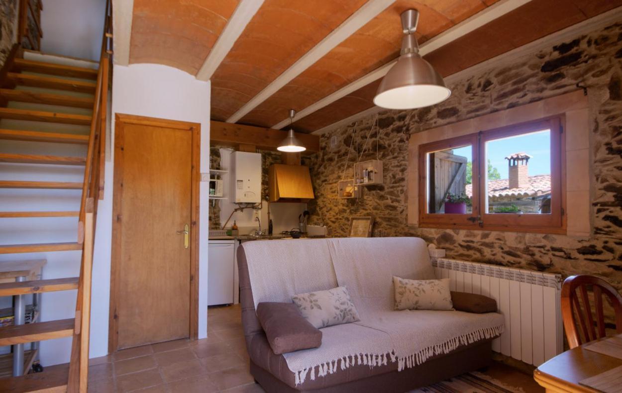 Apartamento Duplex Rural Con Chimenea Y Vistas Panoramicas Desde La Cama Sant Marti Sacalm Exterior foto